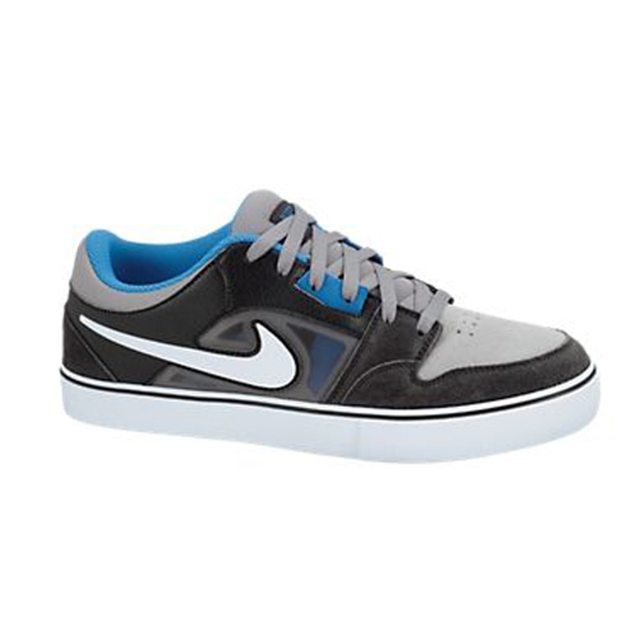 Nike Ruckus 2 Anthracite/Blue Mens Skating Shoes | Discount Nike Men's Athletic & - Shoolu.com | Shoolu.com