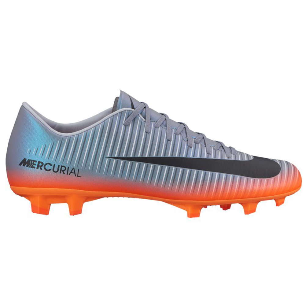 Nike Men's Mercurial Victory VI CR7 FG Soccer Cleat Grey