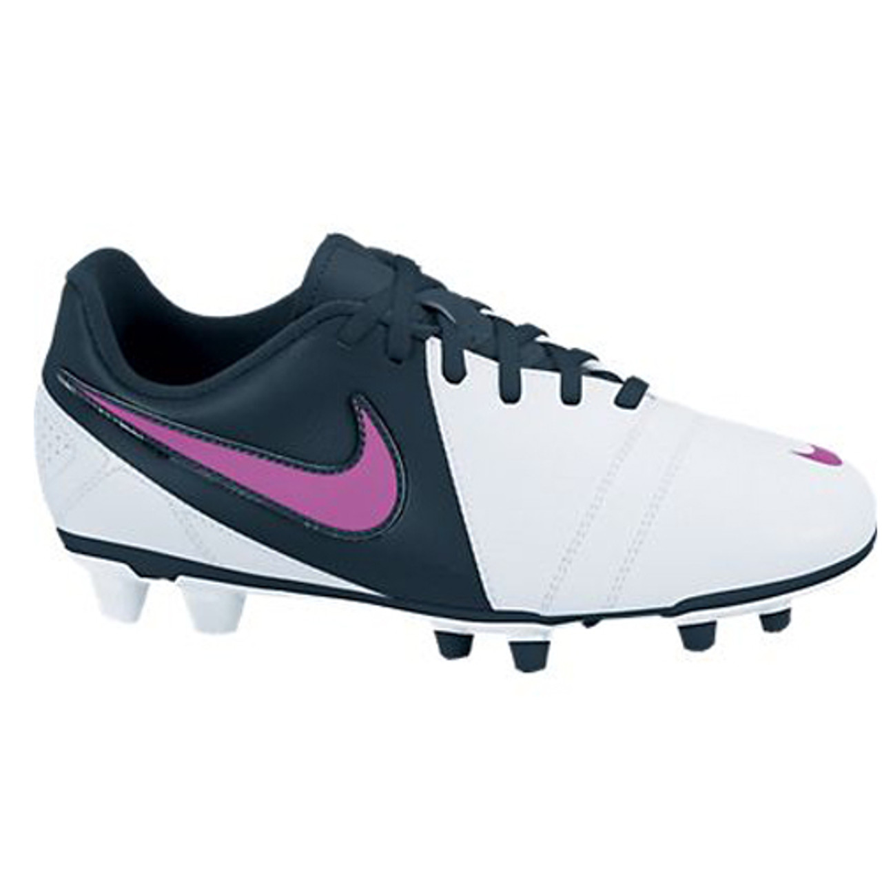 New Nike CTR360 Enganche III FG Cleats White/Navy Ladies Athletic Shoes