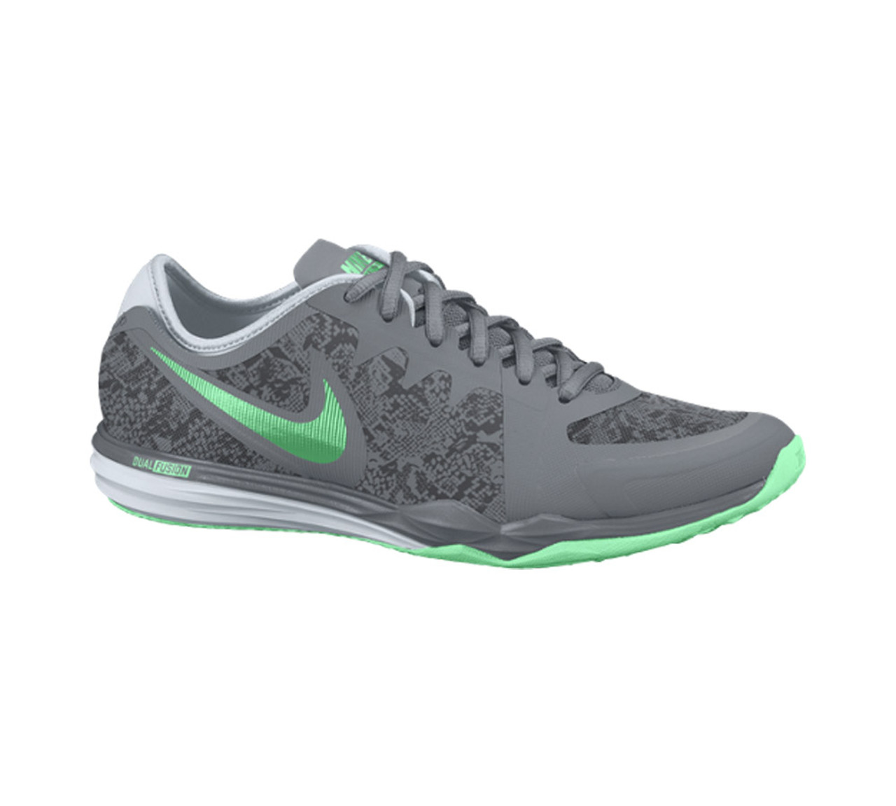 Nike Women s Dual Fusion TR 3 Print Cross Trainer Grey