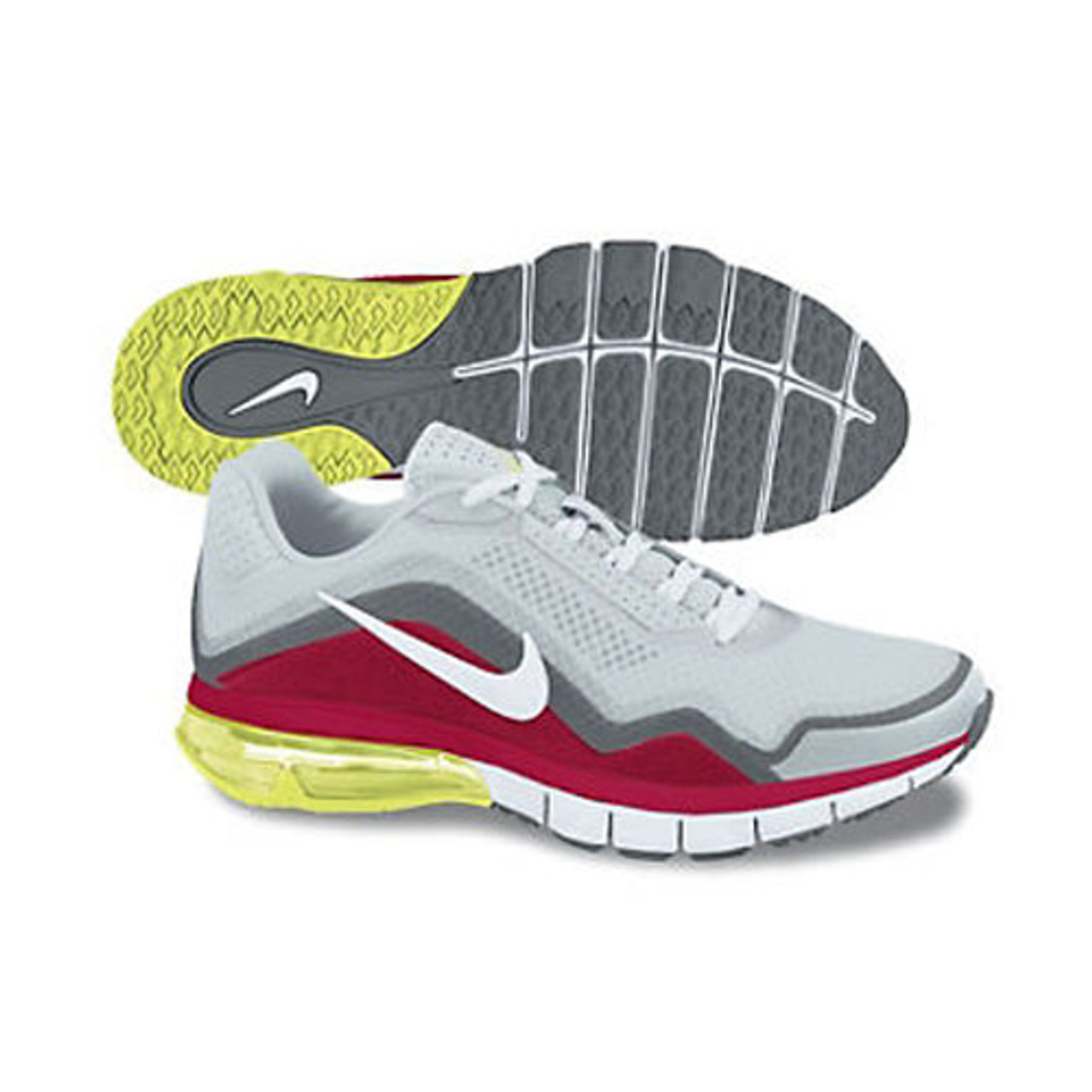 Nike Air Max TR 180 Grey/Red/Volt - | Discount Nike Men's Athletic & More -  Shoolu.com | Shoolu.com