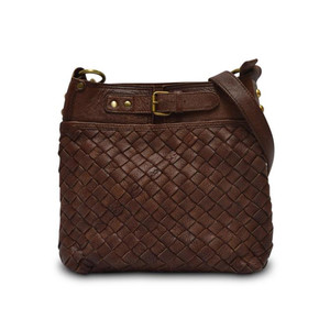 Anabaglish Women's Woven Joan Crossbody Bag | Anabaglish Woven Joan Choco Anabaglish Women's Woven Joan Crossbody Bag | Anabaglish Woven Joan Choco