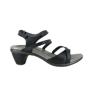 Naot Women's Limit Dress Sandal Black Shiny Leather | Naot 106127 B76 Black Shiny Naot Women's Limit Dress Sandal Black Shiny Leather | Naot 106127 B76 Black Shiny