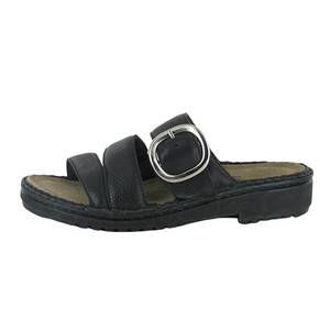 Naot Women's Frey Sandal Black Leather | Naot 152170 BA6 Black