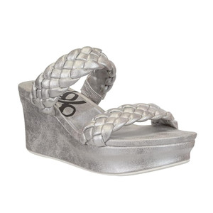 OTBT Women's Fluent Wedge Sandal Silver | OTBT Fluent Silver OTBT Women's Fluent Wedge Sandal Silver | OTBT Fluent Silver