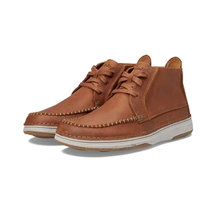 Clarks Men's Nature 5 Mid Boot Beeswax Combination | Clarks 68603 Beeswax