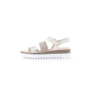 Gabor Women's 2461062 Sandal Leinen/Panna | Gabor 2461062 Leinen/Panna