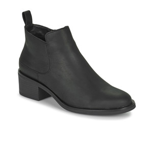 Clarks Women's Memi Zip Boot Black Leather | Clarks 61654 Black Leather
