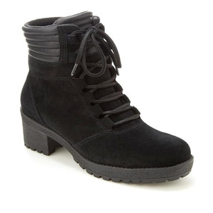 Jambu Women's Douglas Boot Black | Jambu J3DUG01 Black Suede