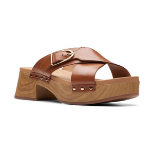 Clarks Women's Sivanne Walk Sandal Tan | Clarks 77464 Tan