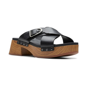 Clarks Women's Sivanne Walk Sandal Black | Clarks 77460 Black