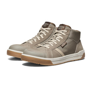KEEN Utility Men's Kenton Mid Carbon-Fiber Toe Boot Brindle/Gum | KEEN 1029121 Brindle/Gum
