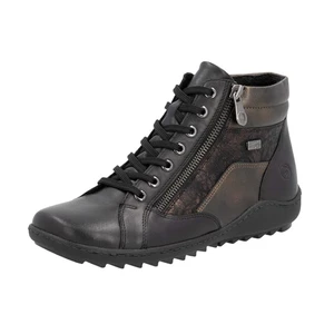Remonte Women's R1458-03 Liv 58 Boot Schwarz/Schwarz Antique | Remonte R1458-03 Schwarz