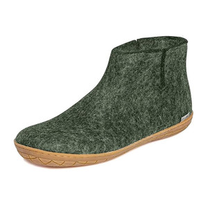 Glerups Unisex Boot Honey Rubber Sole Forest | Glerups Boot/Rubber Forest