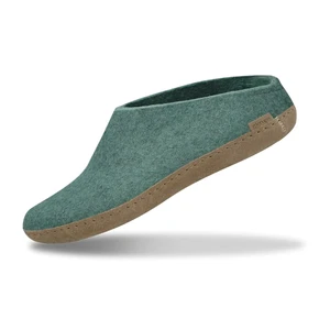 Glerups Unisex Slip On Leather Sole North Sea | Glerups Slip On/Leather North Sea