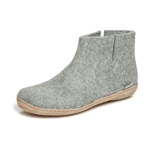 Glerups Unisex Boot Leather Sole Grey | Glerups Boot/Leather Grey