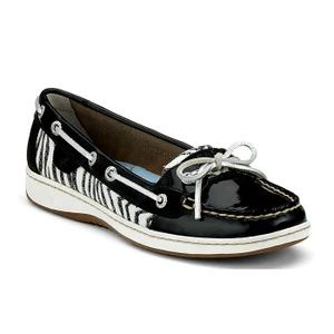 Sperry Angelfish Blk/Zebra Sequins | Sperry 9180118 Blk/Zebra