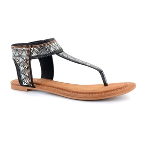 Corkys Women's Nora Sandal Black | Corkys 41-5060 BLCK