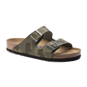 Birkenstock Men's Arizona Soft Footbed Sandal | Birk 1013015 Camo Brown Birkenstock Men's Arizona Soft Footbed Sandal | Birk 1013015 Camo Brown