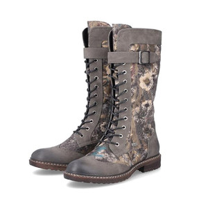 Rieker Women's DominIka 34 94734 Boot Rauch/Rauch Multi | Rieker 94734-90 Rauch