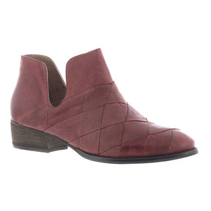 Seychelles Women's Deep Sea Bootie Red Leather | Seychelles Deep Sea Red