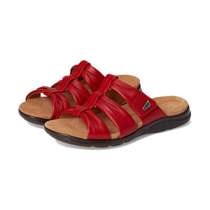 Clarks Women's Kitly Slide Sandal Cherry Red | Clarks 81443 Cherry Red Clarks Women's Kitly Slide Sandal Cherry Red | Clarks 81443 Cherry Red