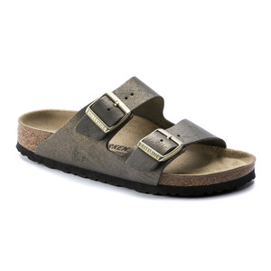 birkenstock washed metallic port