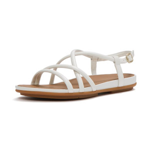 Fitflop Women's Gracie Leather Strappy Back-Strap Sandals Urban White | Fitflop A4C-194 Urban White