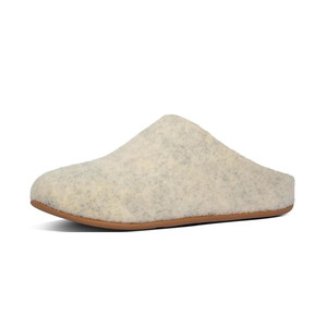 Fitflop Women's Chrissie Felt Slippers Cool Taupe | Fitflop Q68-731 Cool Taupe
