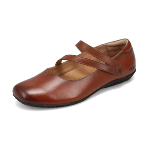 Taos Footwear Women's Banter Flat Cognac Leather | Taos BNR 14209 COG