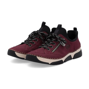 Rieker Women's 45973-36 Angela 73 Sneaker Bordeaux/Schwarz | Rieker 45973-36 Bordeaux/Schwarz