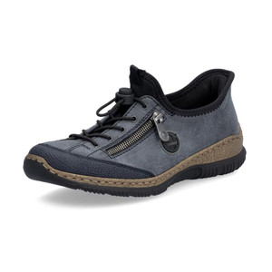 Rieker Women's N3267-14 Nikita 67 Sneaker Pazifik/Atlantic/Schwarz | Rieker N3267-14 Pazifik/Atlantic