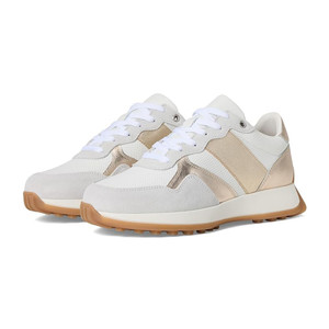 Naot Women's Sunset Sneaker White/Gold/Rosegold Combo | Naot 182104 WWS White/GLD/RGLD