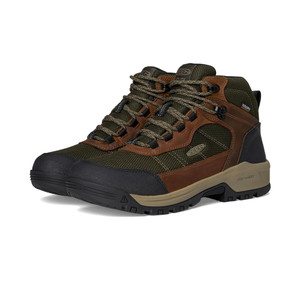 KEEN Utility Men's Skokie Hiker Waterproof Soft Toe Boot Forest Night/Black | KEEN 1031292 Forest Night/Black