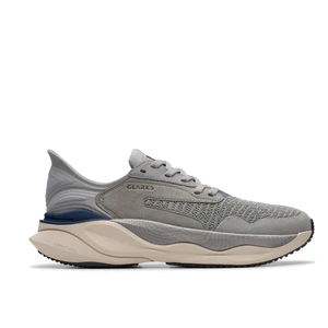 Clarks Men's Pace Sneaker Grey | Clarks 84664 Grey