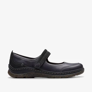 Clarks Women's Orlene Jane Mary Jane Black Leather | Clarks 82983 Black Leather