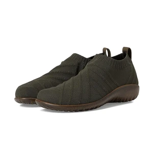 Naot Women's Okahu Sneaker Olive/Gold Sparkle Knit | Naot 11193 25G Olive/Gold