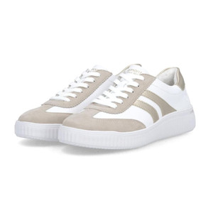 Remonte Women's D3E00-80 Levke 00 Sneaker Iceberg/Weiss/Palegold/Weiss | Remonte D3E00-80 Iceberg/Weiss