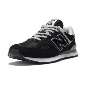 New Balance Men's ML574EVB Sneaker Black/White | New Balance ML574EVB Black/White