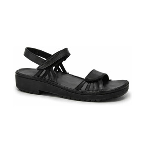 Naot Women's Anika Sandal Black Leather | Naot 63043 BAF Black Leather