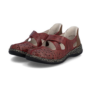 Rieker Women's 46352-33 Daisy 52 Mary Jane Red/Cayenne | Rieker 46352-33 Red/Cayenne