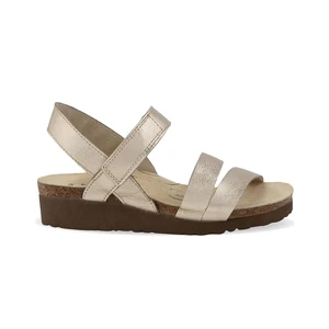Naot Women's Kayla Arch Pro Sandal Radiant Gold Leather | Naot 125101 F30 Radiant Gold