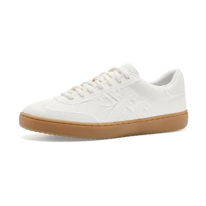 Fitflop Women's The Dash FF Frayed Denim T-Toe Sneaker White | Fitflop A9D-E45 White