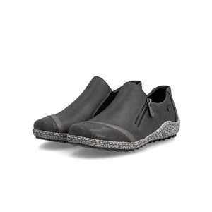 Rieker Women's L7571-45 Liv 71 Slip On Fumo/Mineral/Basalt | Rieker L7571-45 Fumo/Mineral/Basalt