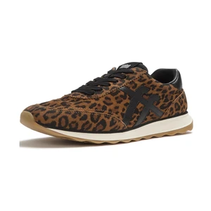 Fitflop Women's Retro-Q FF Suede Sneakers Tan/Black | Fitflop ADO-E76 Tan/Black