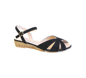 Eric Michael Women's Vanessa Sandal Black | Eric Michael Vanessa Black