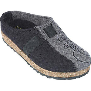 Haflinger Two Tone Grizzly Blk/Grey | Haflinger GZ Magic Black/Grey