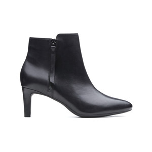 Clarks Women's Calla Blossom Boot Black Leather | Clarks 36038 Black Leather Clarks Women's Calla Blossom Boot Black Leather | Clarks 36038 Black Leather