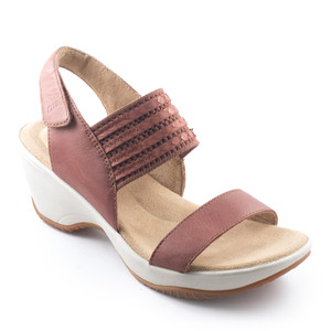 Halsa Women's Chantal Back Strap Sandal Brown | Halsa Chantal Brown