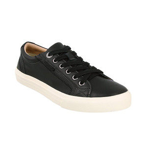 Taos Women's Plim Soul Lux Sneaker Black Leather | Taos PLX 13994A BLKL